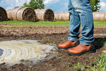 Men's CLEARANCE Chore Farm Leather Chelsea Muck Boots - CCLP901