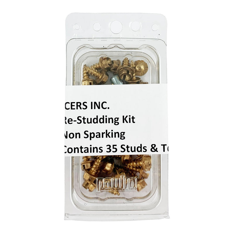 ICER'S XT™ Brass Re-Studding Kit + Tool