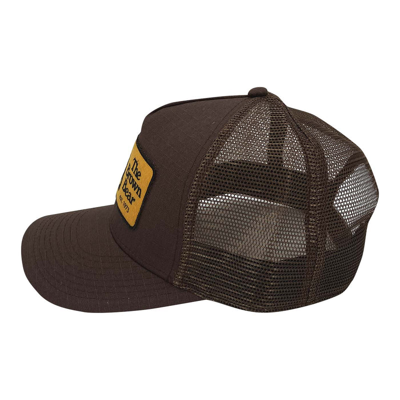 The Brown Bear' Merch High Crown Trucker Hat with Woven Label – Canadian  Great Outdoors